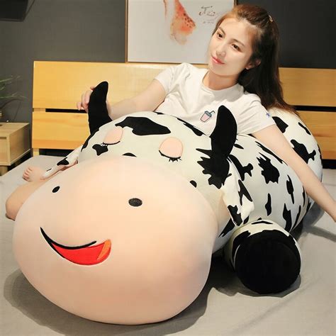 Experience Farm Fun with a Life-Size Cow Stuffed Animal: Perfect for Kids and Animal Lovers!